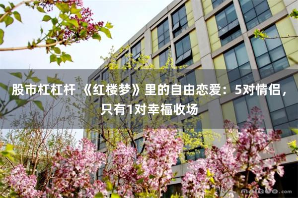 股市杠杠杆 《红楼梦》里的自由恋爱：5对情侣，只有1对幸福收场