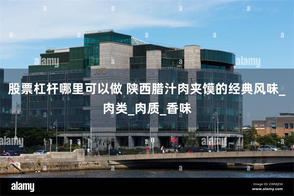 股票杠杆哪里可以做 陕西腊汁肉夹馍的经典风味_肉类_肉质_香味