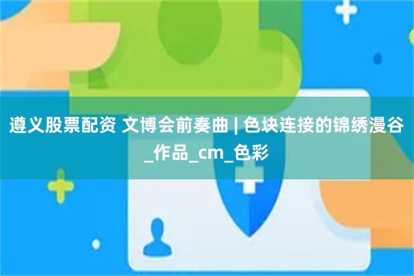 遵义股票配资 文博会前奏曲 | 色块连接的锦绣漫谷_作品_cm_色彩
